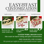 Personalization steps – double name design