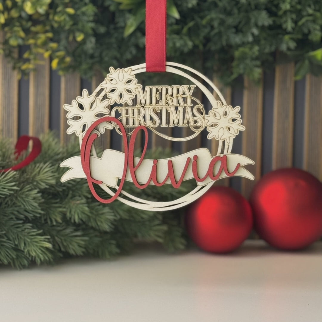 Learn how to cut and personalize this “Merry Christmas” ornament using Lightburn or XCS. Includes SVG, AI, DXF, PDF, LBR, and XCS files — designed in Italy by Digital Laser Crafts.